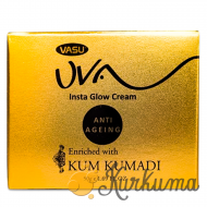 Крем для лица Кумкумади 50 мл Васу (UVA Insta Glow Cream Anti-Ageing Kumkumadi V