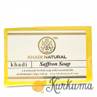 Мыло Кхади "Шафран" (Khadi SAFFRON SOAP) 125 гр