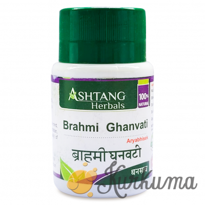 Брами гхан вати Аштанг Хербалс 60 таб (Brahmi Ghan vati Ashtang Herbals)