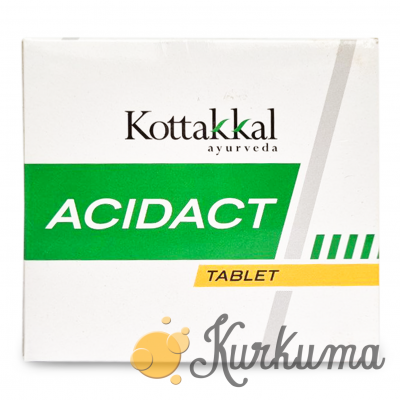 Ацидакт 100 таб от язвы и изжоги "Коттаккал" (Acidact 100 Kottakal AVS)