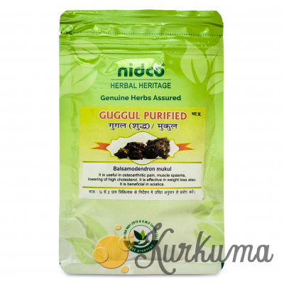 Гуггул чурна "Нидко" 25 гр (Guggul Purified Balsamodendron mukul Nidco)